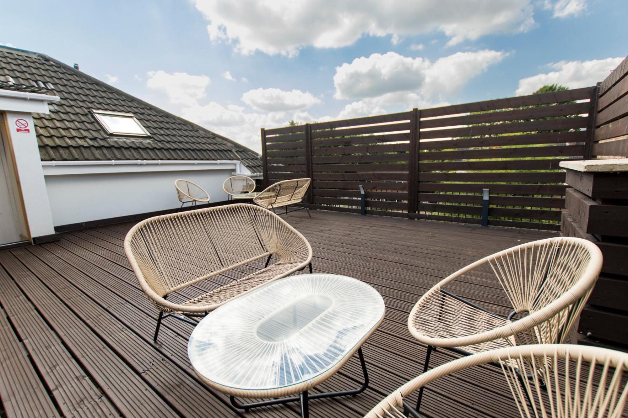 Modern Apartment Free Off Road Parking King Bed Suite 9 Nottingham Luaran gambar